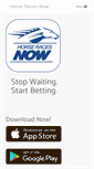 Mobile Screenshot of horseracesnow.com